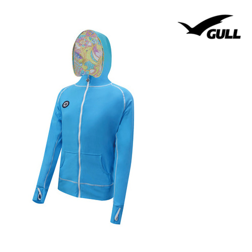 [0124] GULL 걸 코코로아 비치파카2 여성용 야간다이빙 슈트 래시가드 자켓